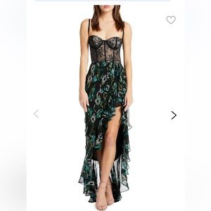 KATIE MAY

Senorita Ruffled Tulip-Skirt Gown